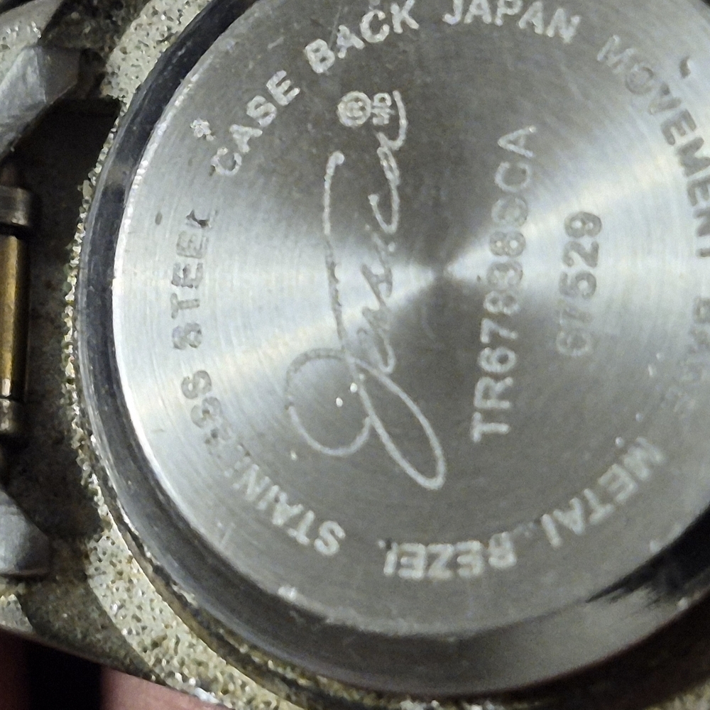 Jessica Silver and Gold Women's Watch - Picture 4 of 6